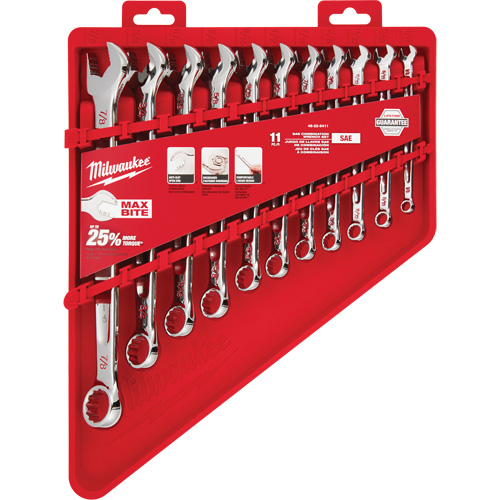 Jeu de cl&eacute;s SAE, Combinaison, 11 morceaux, Imp&eacute;rial Helyx Safety & Industrial Supplies