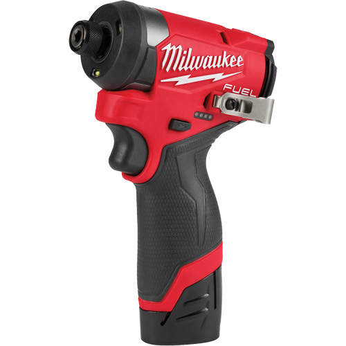 M12 Fuel Hex Impact Driver Kit, 1/4", 1500 in-lbs Max. Torque, 12 V, Lithium-Ion Helyx Safety & Industrial Supplies