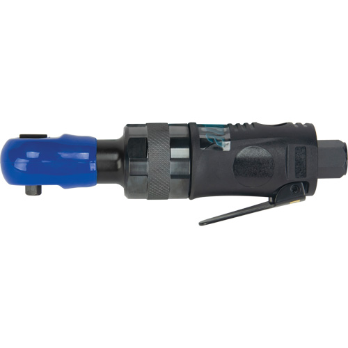 Cl&eacute; industrielle courte &agrave; cliquet pneumatique, Prise de 1/4", 1/4" NPT, 3 pi³/min Helyx Safety & Industrial Supplies