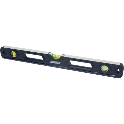 High-Accuracy Level, Box, 2' L, Aluminum, 3, Non-Magnetic Helyx Safety & Industrial Supplies