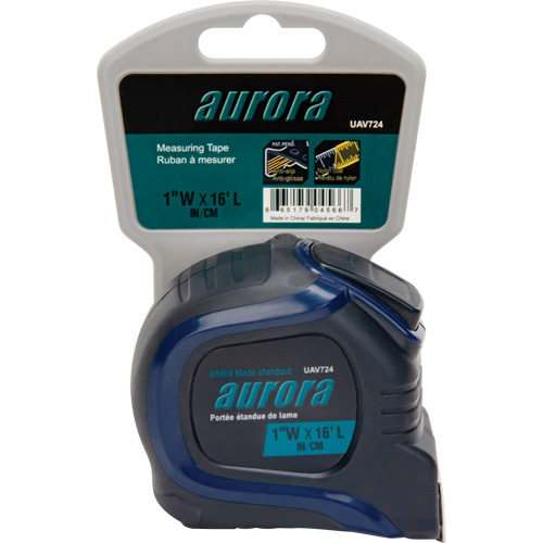 Tape Measure, 1" x 16', Imperial & Metric Graduations Helyx Safety & Industrial Supplies
