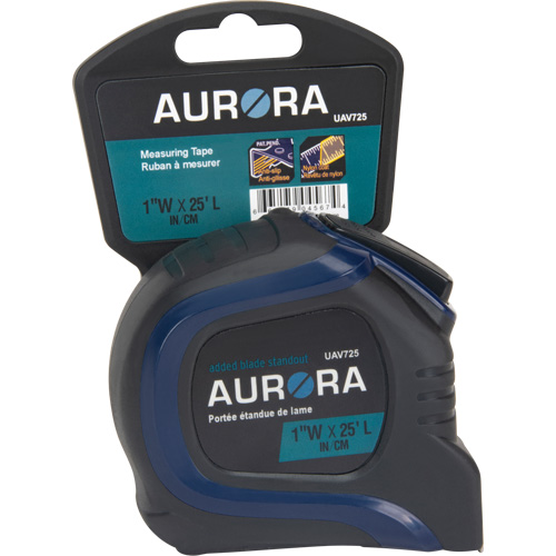 Ruban &agrave; mesurer, 1" x 25', Marques de goujon Imp&eacute;rial & m&eacute;trique Helyx Safety & Industrial Supplies