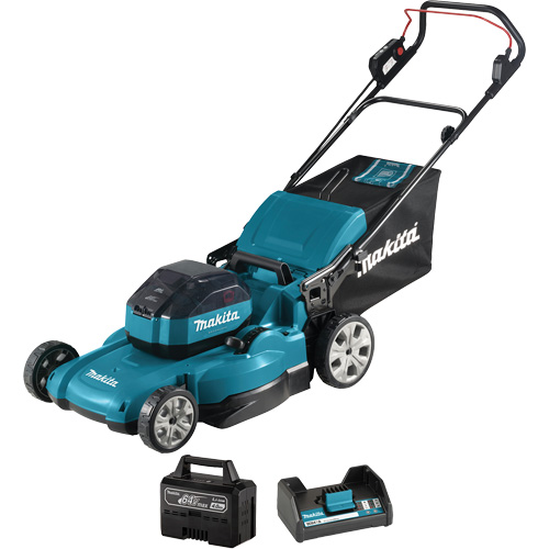 Brushless Cordless Lawnmower, Push Walk-Behind, Battery Powered, 21" Cutting Width Helyx Safety & Industrial Supplies