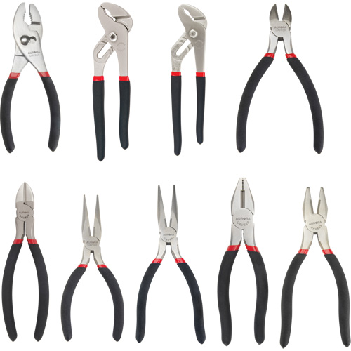 Jeu de pinces tout usage, 9 Morceaux Helyx Safety & Industrial Supplies