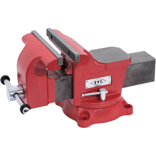 &eacute;tau de m&eacute;canicien, Largeur des m&acirc;choires 8", Profondeur de la gorge 3-1/2" Helyx Safety & Industrial Supplies
