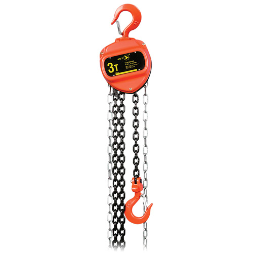 VCH Series Chain Hoist, 20' Lift, 6600 lbs. (3 tons) Capacity, Heat-Treated Alloy Steel Chain Helyx Safety & Industrial Supplies