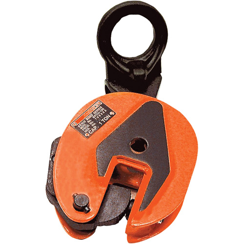 Universal Plate Clamp, 1100 lbs. (0.5 tons), 0" - 19/32" Jaw Opening Helyx Safety & Industrial Supplies