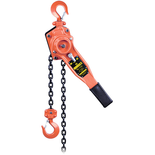Palan &agrave; chaîne &agrave; levier s&eacute;rie VLP, Lev&eacute;e 10', Cabacit&eacute; 1653,46 lb (0,75 tonnes) Helyx Safety & Industrial Supplies