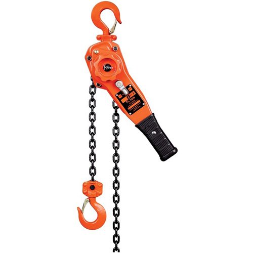 Palan &agrave; chaîne &agrave; levier s&eacute;rie KLP, Lev&eacute;e 5', Cabacit&eacute; 3000 lb (1,5 tonne) Helyx Safety & Industrial Supplies
