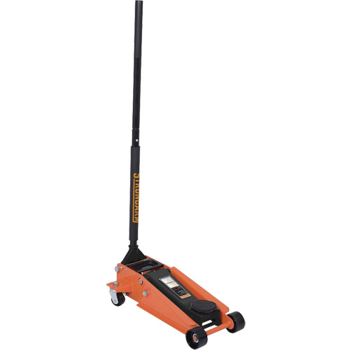 953D 2XP Floor Jack, 3 Ton(s) Capacity, 4-7/10" Lowered, 18-1/10" Raised, Manual Hydraulic Helyx Safety & Industrial Supplies