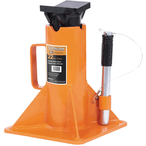 878B Support de cric &agrave; usage intensif, Tige verrouillable, Capacit&eacute; de 22 tonne(s), 13-3/4" - 19-3/4" h Helyx Safety & Industrial Supplies