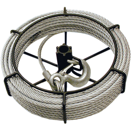 JGP-300A Assemblage de c&acirc;ble de 3 tonnes de 66' pour treuils Jet Helyx Safety & Industrial Supplies
