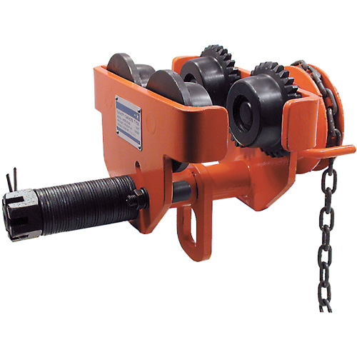 Chariot &agrave; engrenage pour usage intensif s&eacute;rie SGT, 10 000 lb (5 tonnes) Capacit&eacute;, 4-1/2" - 8-1/32" Helyx Safety & Industrial Supplies