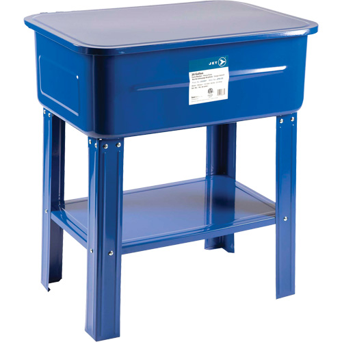 JPW-20 Bac de nettoyage usage intensif, Acier, 20 gal. Helyx Safety & Industrial Supplies