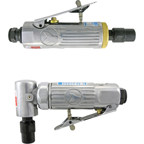 MDGKIT Jeu combin&eacute; 2 en 1 de meuleuse &agrave; rectifier, 1/4", 22000/25000 Tr/min Helyx Safety & Industrial Supplies