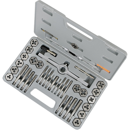 TD40A Premium SAE Alloy Tap & Die Set, 40 Pieces Helyx Safety & Industrial Supplies