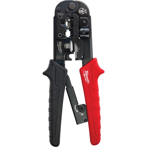Ratcheting Pass-Through Crimper & Stripper Helyx Safety & Industrial Supplies