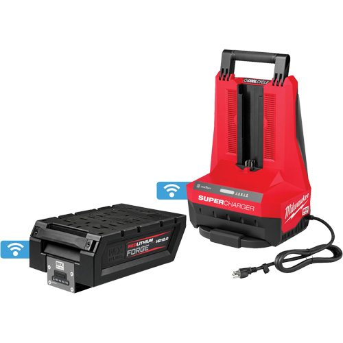 MX Fuel RedLithium Forge HD12.0 Battery Pack & Super Charger Kit Helyx Safety & Industrial Supplies