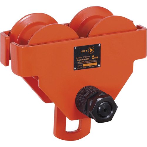 VPT-2 Manual Trolley - VBT Series, 4400 lbs. (2 tons) Helyx Safety & Industrial Supplies