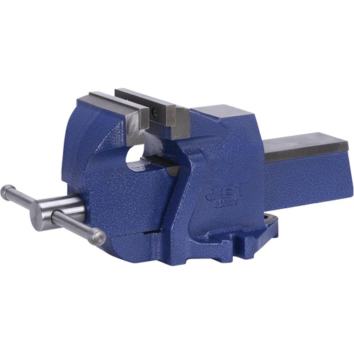 Heavy-Duty British Pattern Bench Vises, 5" Jaw Width, 3-1/4" Throat Depth Helyx Safety & Industrial Supplies