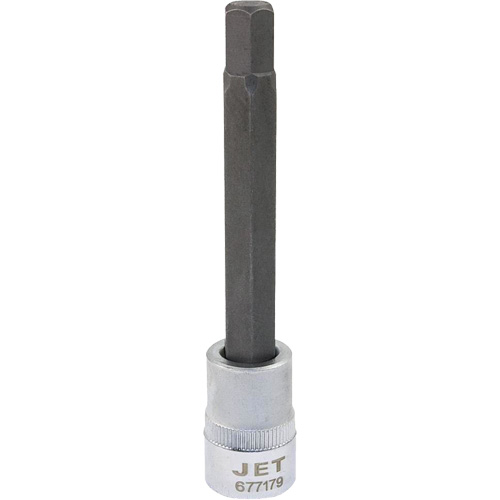 Extra-Long Bit Sockets, Hex, 9 mm x 4" L, 3/8" Drive Helyx Safety & Industrial Supplies