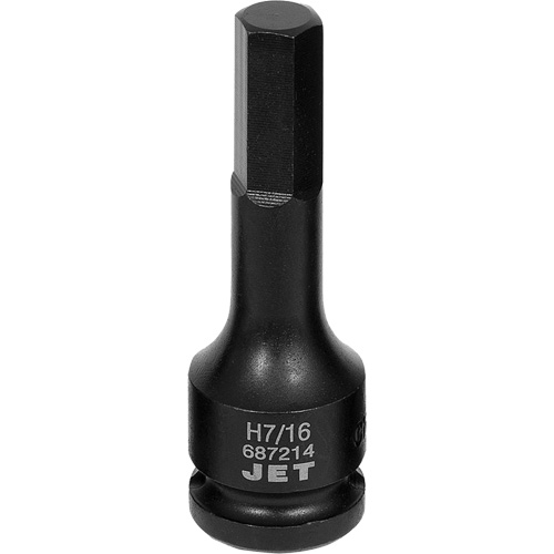 Forets pour douille &agrave; chocs, Hexagonale, 7/16" x Prise 1/2" Helyx Safety & Industrial Supplies