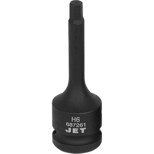 Impact Socket Bits, Hex, 6 mm x 1/2" Drive Helyx Safety & Industrial Supplies