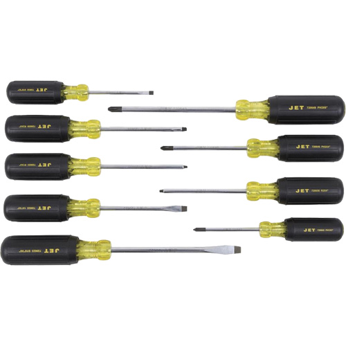 JKS-9S Screwdriver Sets, 9 Pcs. Helyx Safety & Industrial Supplies