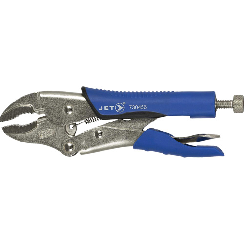 J7WRG Pince-&eacute;taux &agrave; m&acirc;choire courb&eacute;e, Longueur 7", M&acirc;choire courb&eacute;e Helyx Safety & Industrial Supplies