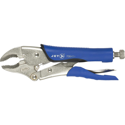 J10WRG Curved Jaw Locking Pliers, 10" Length, Curved Jaw Helyx Safety & Industrial Supplies