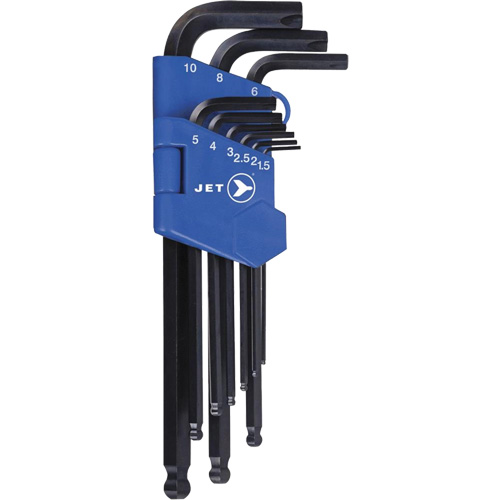 JHHK-9M Hextractor Hex Key Wrench Sets, 9 Pcs., Metric Helyx Safety & Industrial Supplies