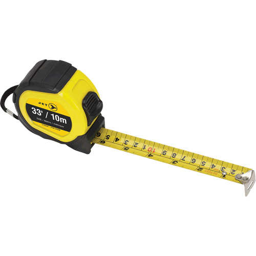 JTM-33SM Ruban &agrave; mesurer, 1" x 33', Marques de goujon M&eacute;trique & imp&eacute;rial Helyx Safety & Industrial Supplies