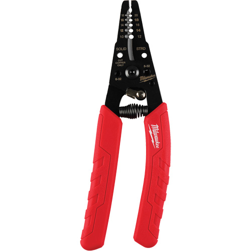 Comfort Grip Wire Stripper & Cutter, 10 - 18 AWG Helyx Safety & Industrial Supplies