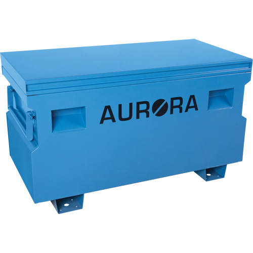 Jobsite Tool Box, 48" x 24" x 27-3/5", Steel, Blue Helyx Safety & Industrial Supplies