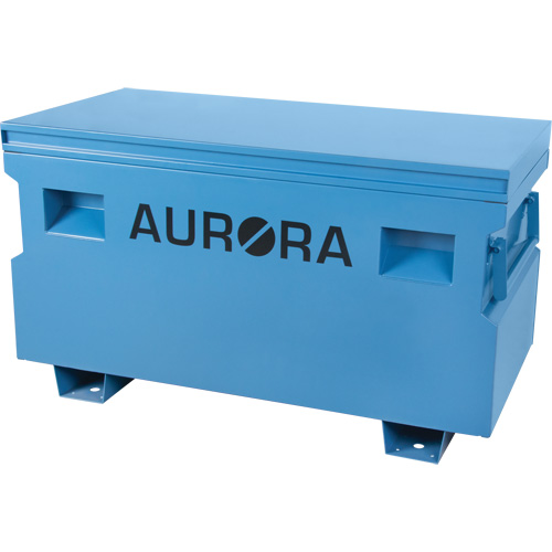 Jobsite Tool Box, 48" x 24" x 27-3/5", Steel, Blue Helyx Safety & Industrial Supplies