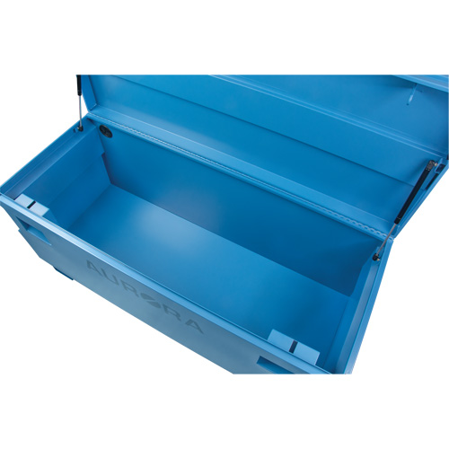 Coffre &agrave; outils de chantier, 60" x 24" x 27-1/2", Acier, Bleu Helyx Safety & Industrial Supplies
