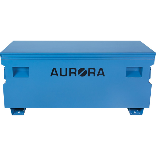 Coffre &agrave; outils de chantier, 60" x 24" x 27-1/2", Acier, Bleu Helyx Safety & Industrial Supplies