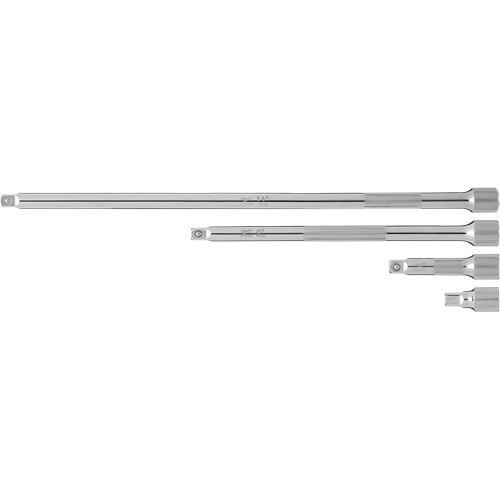 Drive Extension Set, 3/8" Drive, Chrome Finish, 4 Pcs Helyx Safety & Industrial Supplies