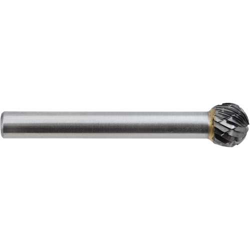 D1-DC JET-KUT GP Ball Shape Carbide Bur, 1/4" Dia. Helyx Safety & Industrial Supplies