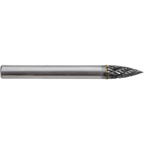 G1-DC JET-KUT&reg; Tree Shape Bur (Pointed End), 1/4" Dia. Helyx Safety & Industrial Supplies