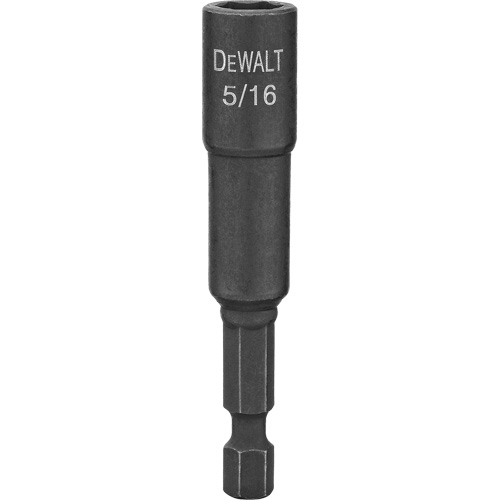 Impact Ready Magnetic Nut Driver, Hex, 1/4" Tip, 5/16" Drive Size, 2-9/16" Length Helyx Safety & Industrial Supplies