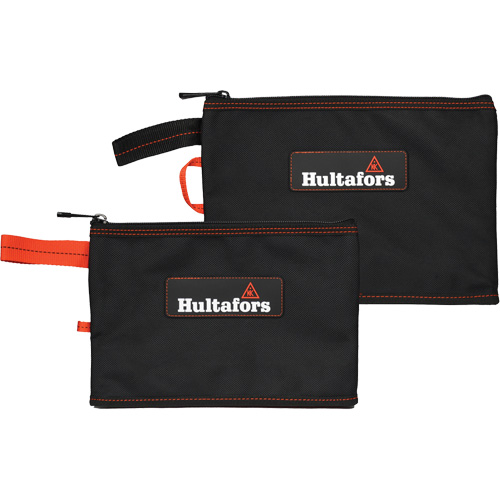 Multi-Purpose Zippered Bag, Ballistic Polyester, Black/Red Helyx Safety & Industrial Supplies