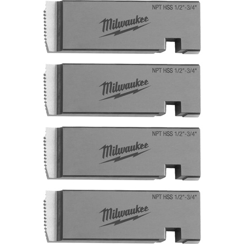 NPT Universal Pipe Threading Dies, For Pipe Size 1/2"-3/4", High Speed for Stainless Steel Helyx Safety & Industrial Supplies