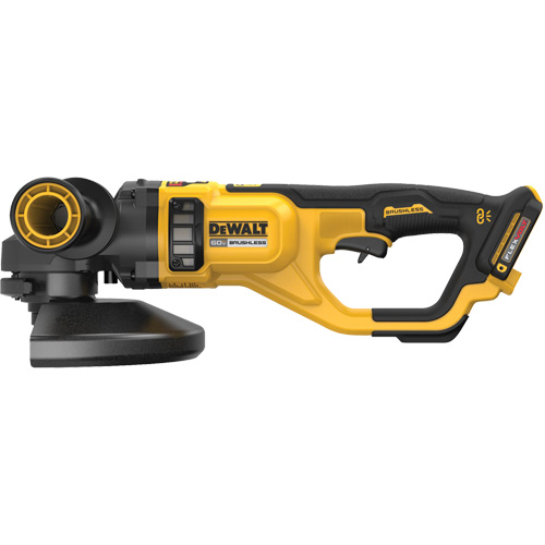 MAX Large Angle Grinder, 7" - 9" Wheel, 60 V Helyx Safety & Industrial Supplies