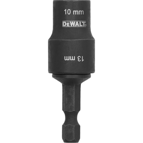 FLEXTORQ&reg; Double-Ended Detachable Nut Driver, 13 mm Drive, 4-4/5" L, Magnetic Helyx Safety & Industrial Supplies