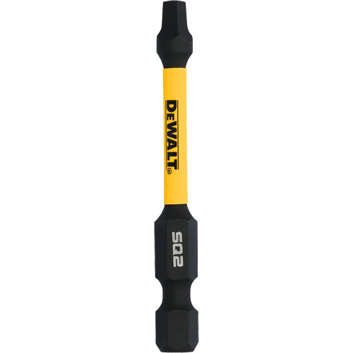 15-Piece Impact Ready Tic-Tac Screw Bit Set, Square, #2 Tip, 1/4" Drive Size, 2" Length Helyx Safety & Industrial Supplies