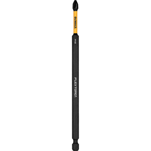 FLEXTORQ&reg; Impact Driver Bit, Phillips, #2 Tip, 1/4" Drive Size, 6" Length Helyx Safety & Industrial Supplies