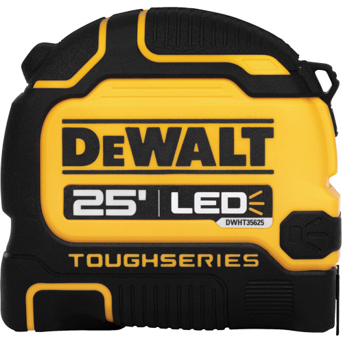 TOUGHSERIES LED Lighted Tape Measure, 25' Helyx Safety & Industrial Supplies