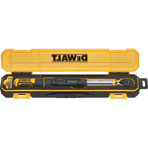 Torque Wrench, Electronic, 3/8" Square Drive, 20 - 100 ft-lbs. Helyx Safety & Industrial Supplies