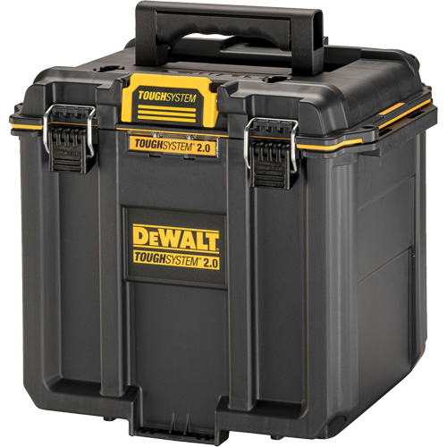 ToughSystem&reg; 2.0 Deep Compact Toolbox, 10" x 15-7/20" x 13-4/5", Black/Yellow Helyx Safety & Industrial Supplies